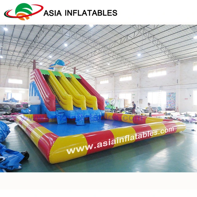 Custom Inflatable Water Park with Slide for Pool