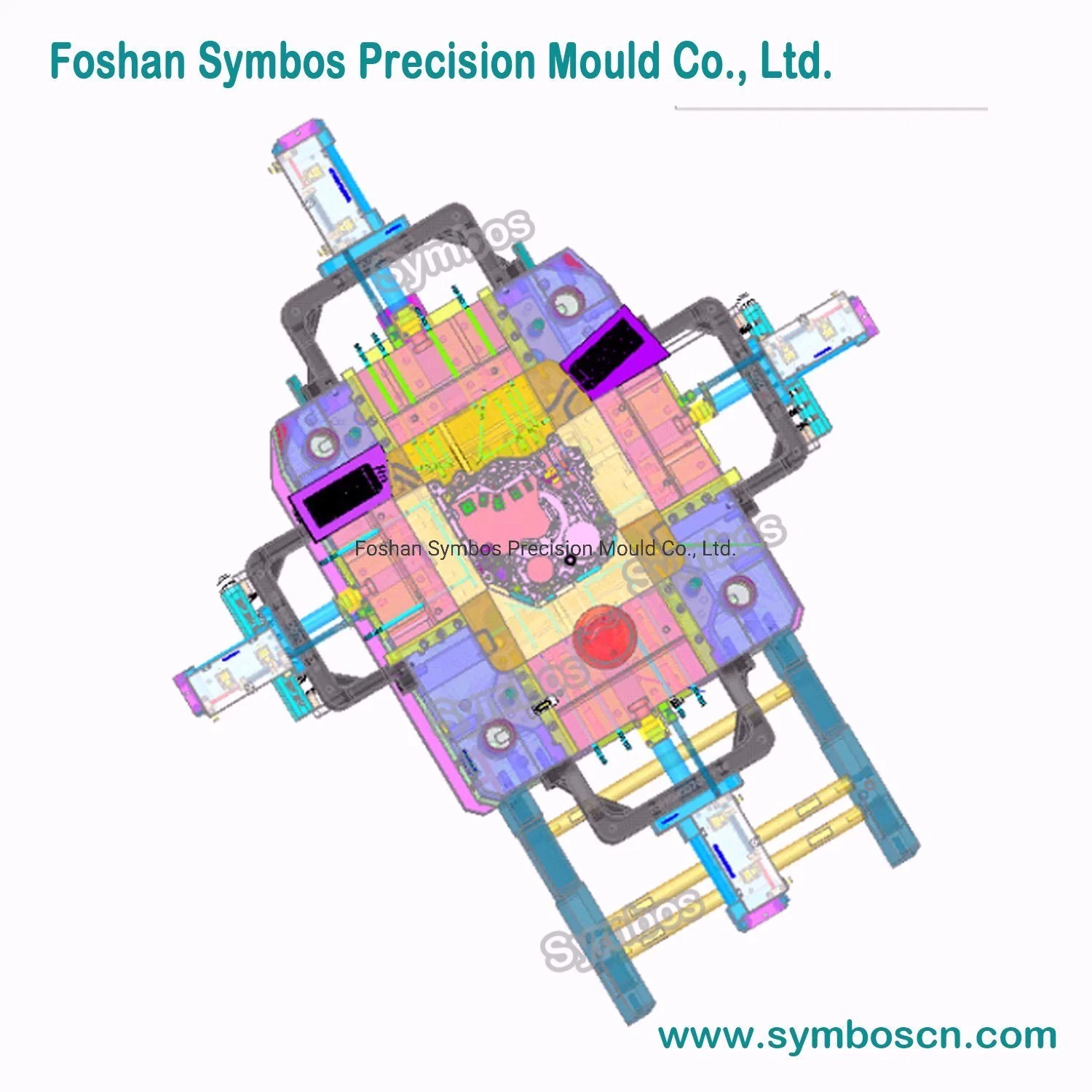 Direkt Fabrik Custom Mold Casting Form Spritzform Aluminium-Form Druckguss-Druckform Aluminium-Form Stanz-Druckgetriebe Kammer Form Zahnradkammer Matrize