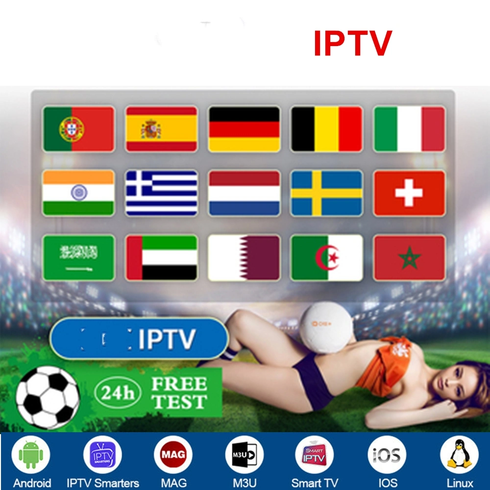 Abonnement professionnel IPTV Groupe mondial de revendeurs de serveurs avec canaux M3U France Royaume-Uni Espagne Allemagne Italie Suède Android Set Top TV Boîte