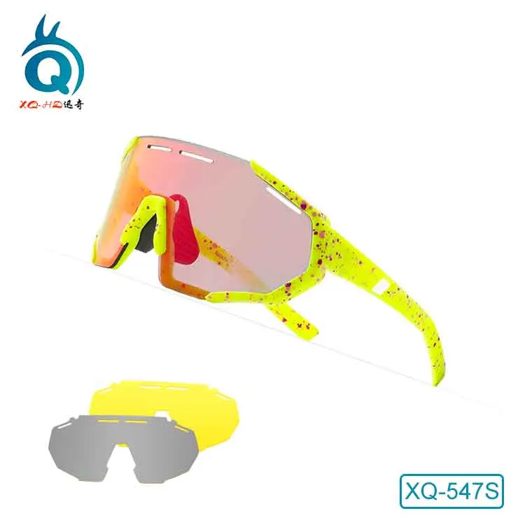 3 Interchangeable Lenses V400 Protect Kids Sports Glasses