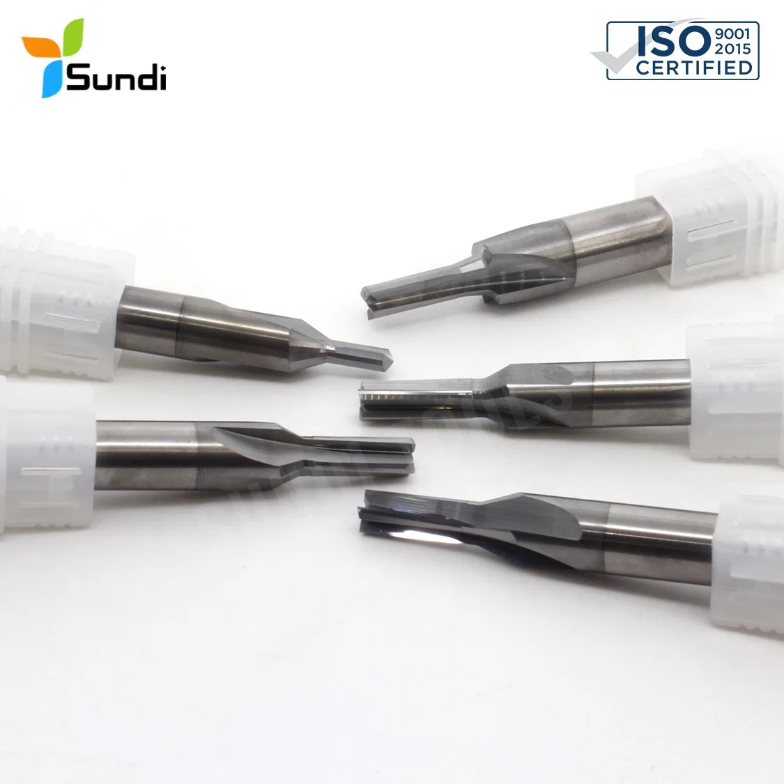 أداة القطع Sundi قبل الشريحة الكبيرة إزالة والشريحة غرفة Tungsten Carbide CNC طحن مقشة 1/2 قزم مثقب لمدخل ألومنيوم من الكربيد