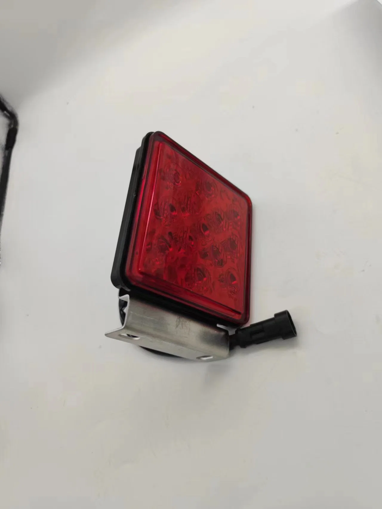 12V Rear Brake Light Stop Signal Lamp 13 LED Red Black Lens LED Trailer Tail Light