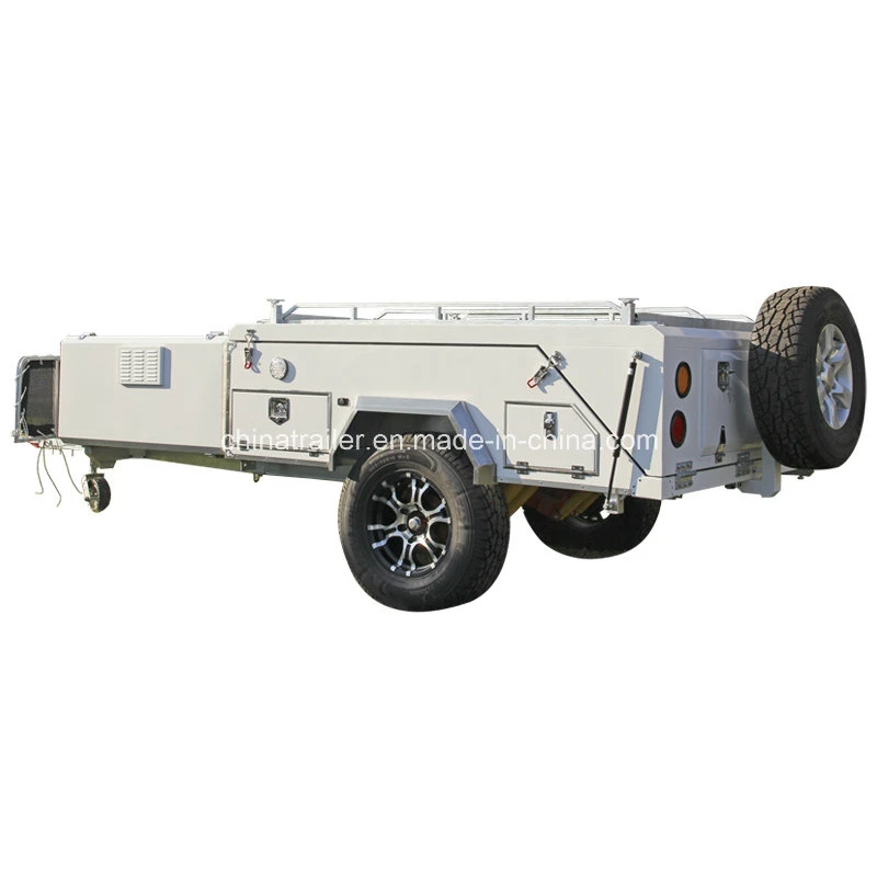 off Road Hard Floor Rear Fold Camper Trailer