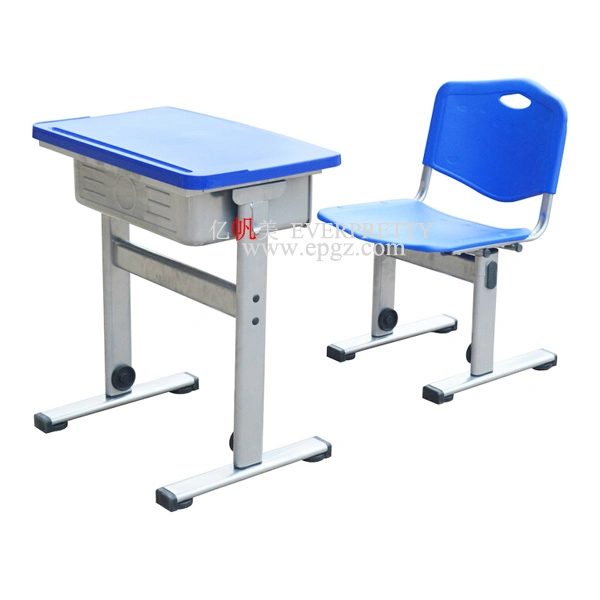 Plastic Student Desk Chair Set for School Furniture