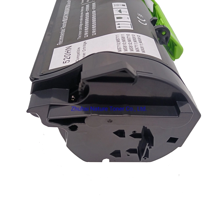 Cartucho de tóner negro Compatiable para Lexmark MS810, MS811, MS812, MX710,MX711 Impresoras