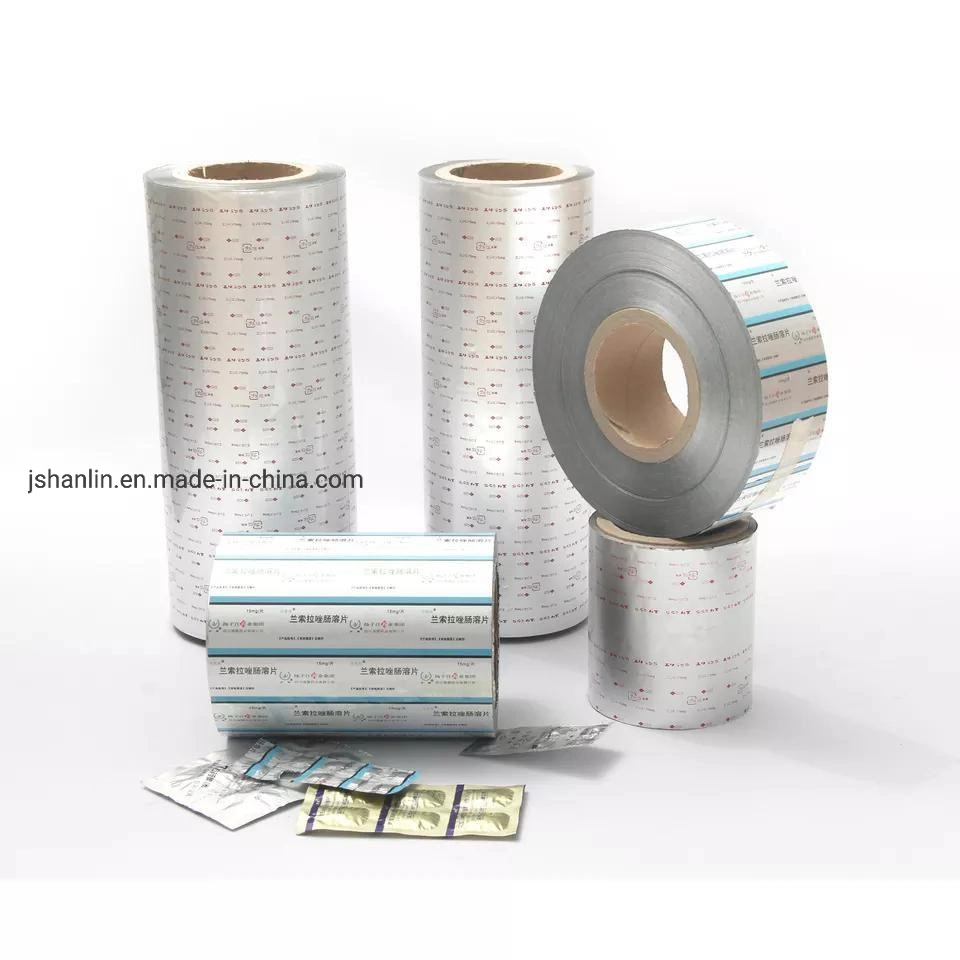 Strip Pack Foil for Tablet Packaging in Pharmaceutical Aluminum Blister Package