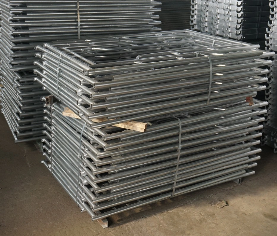 Adjustable Scaffolding Frame / Scaffolding Steel Frame Used in Construction