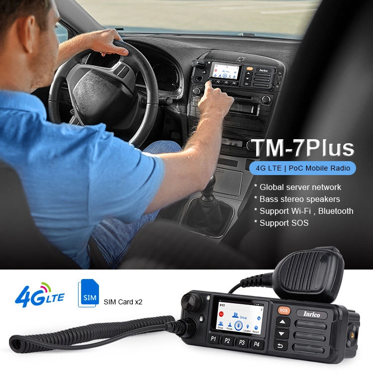 High quality/High cost performance  Wireless Communication and Best-Selling 4G Mobile Radio Inrico TM-7p