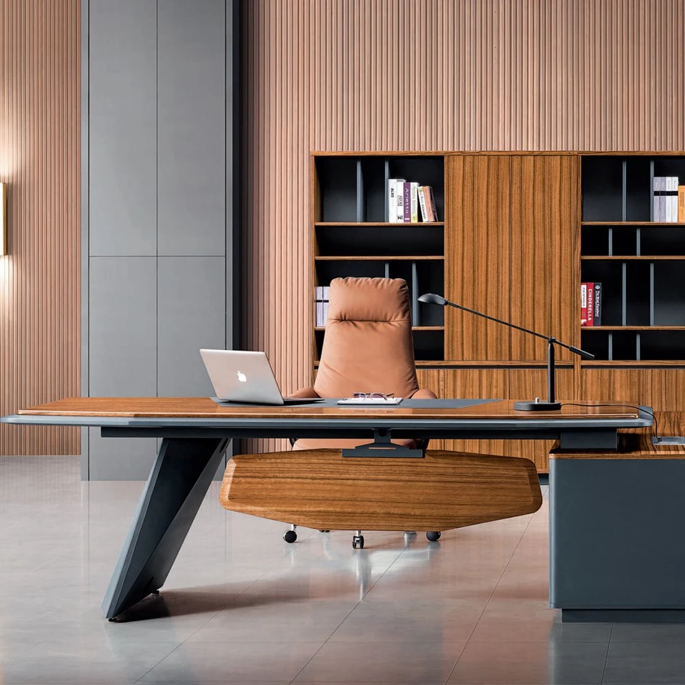 Luxury Modern Wooden Boss CEO Executive Desk Office Furniture