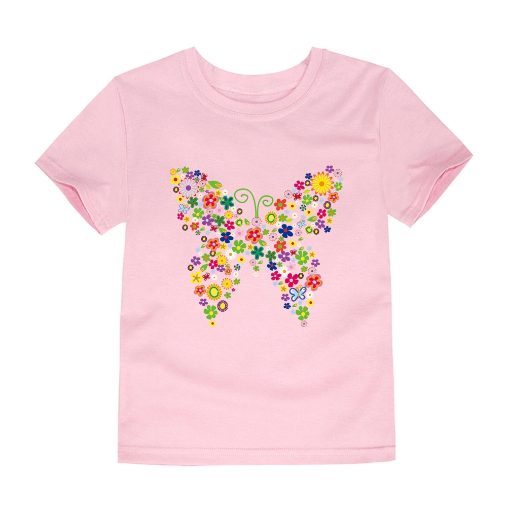 Custom Children T-Shirts Multi Colors Soft Touch High quality/High cost performance  Girl's T-Shirts