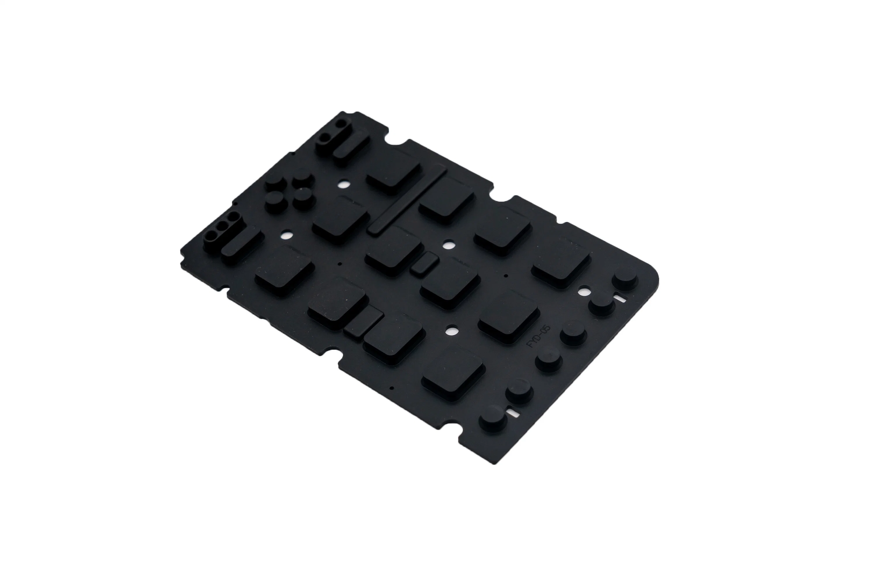 Em Waterproof Membrane Switch Overlay Sealed Membrane Keyboard Silicone Rubber Button