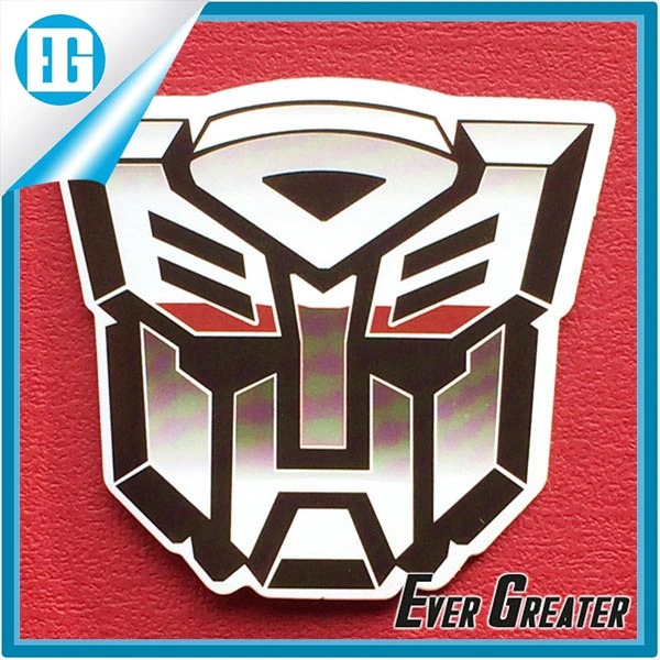 Transformers Autobot decoración logotipo adhesivo de Vinilo adhesivo brillante