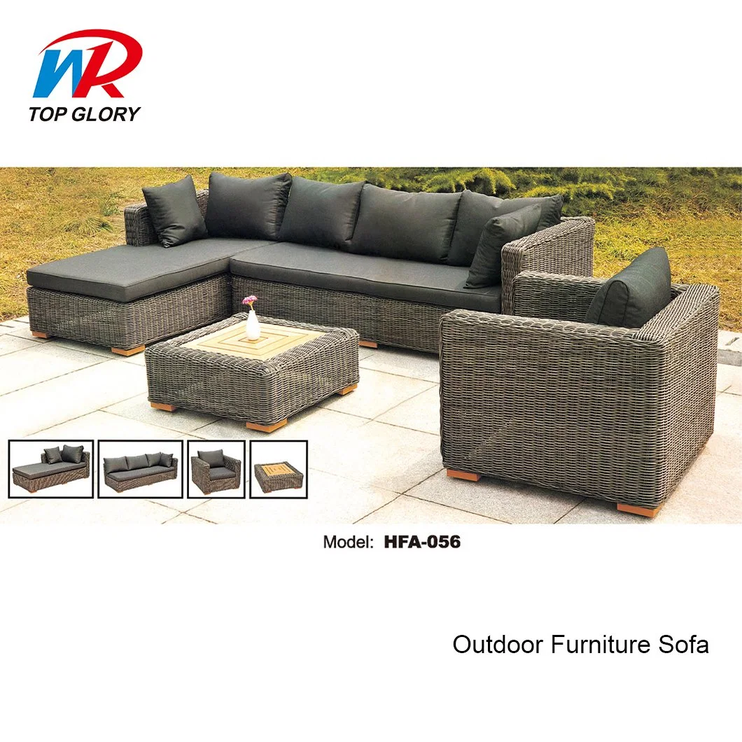 Bistro Sets Patio Chair Garden Table Leisure Rattan Sofa Set Outdoor Wicker Rattan Furniture