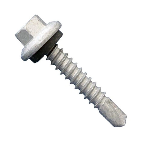 Building Roofing SDS Hex Head Self Drilling Tek Screw with EPDM Washer