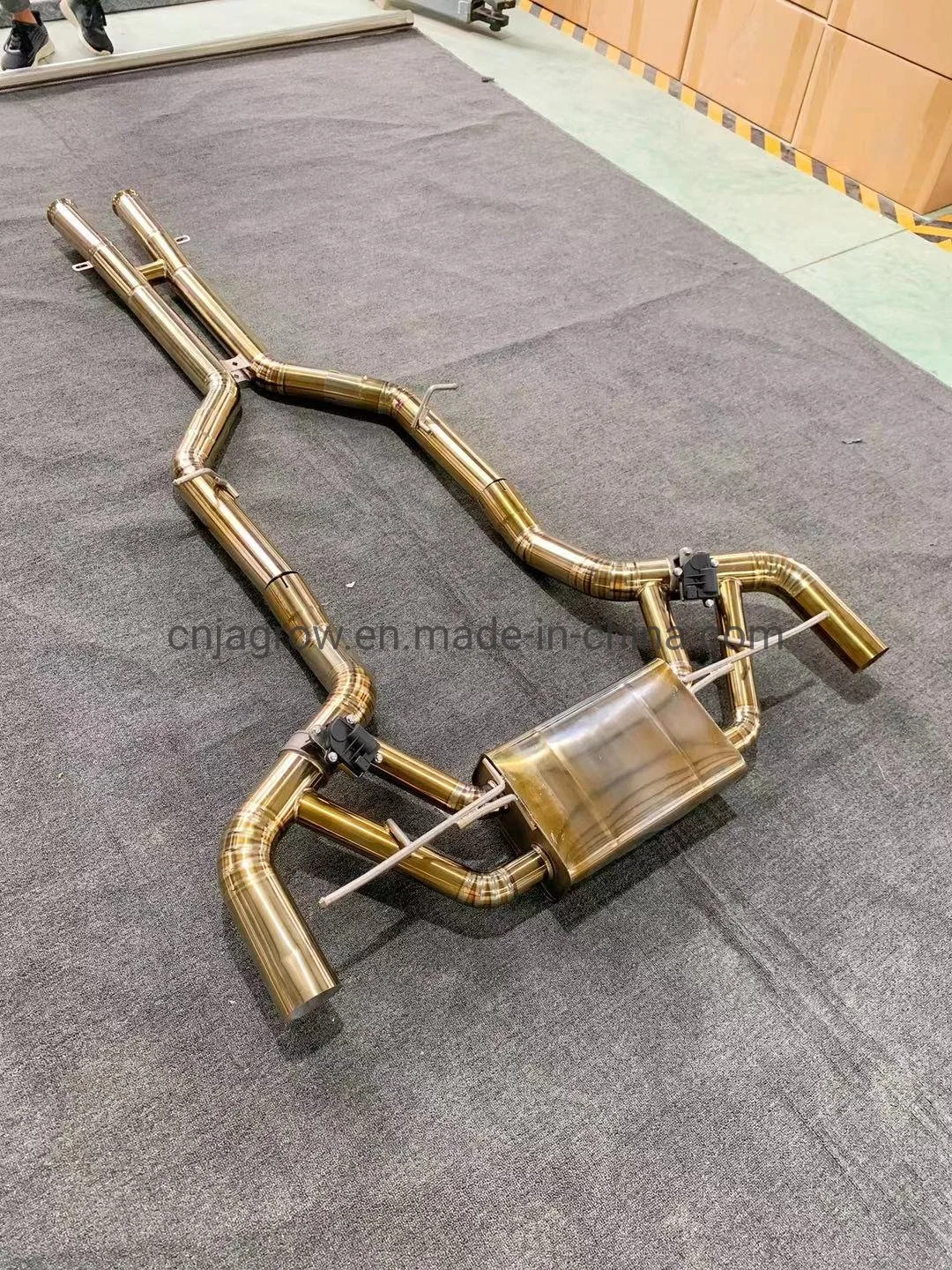 Titanium Alloy 304ss Exhaust Catback System for Benz Amg Gt