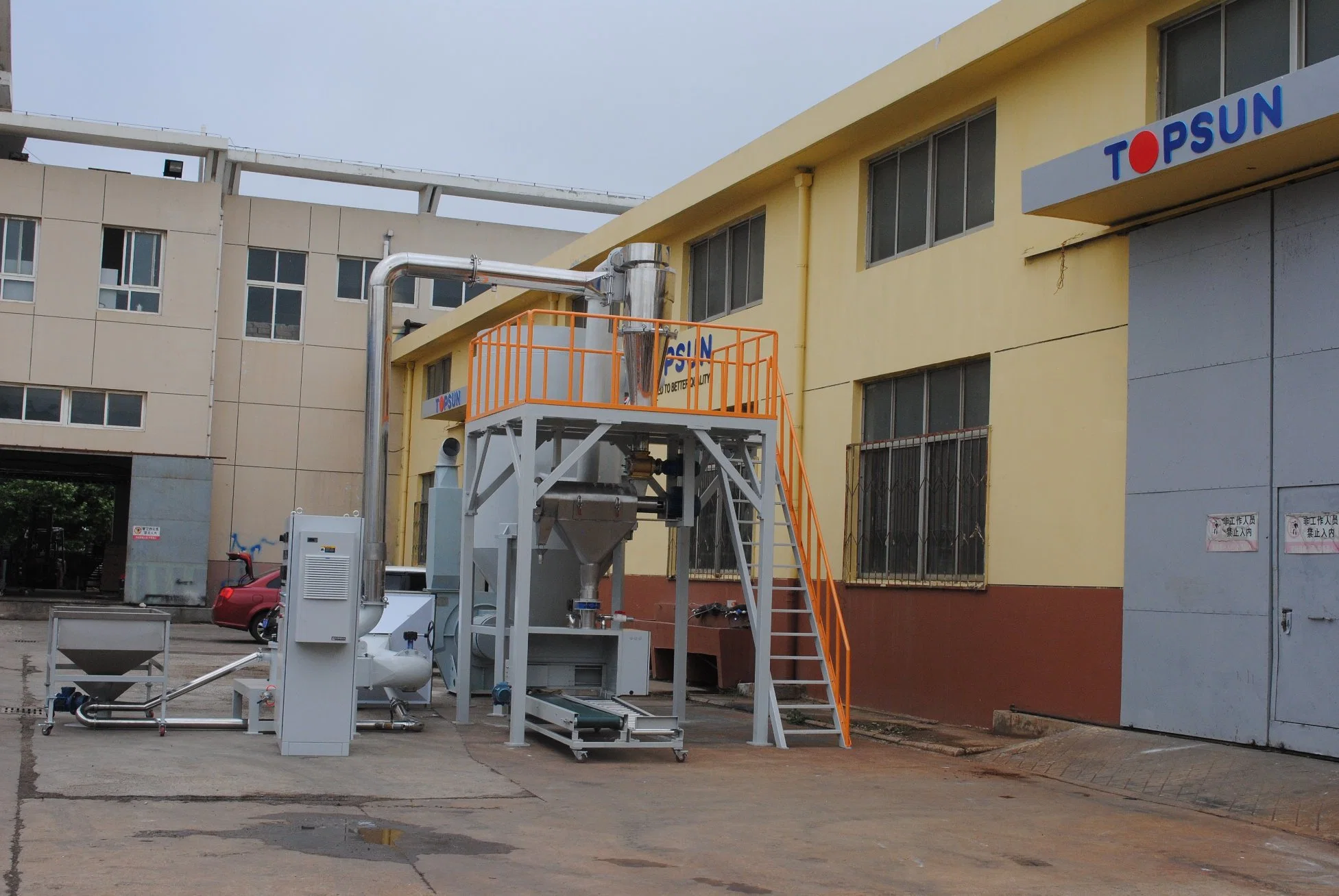 Powder Paint Coating Mill Grinding and Classifying System