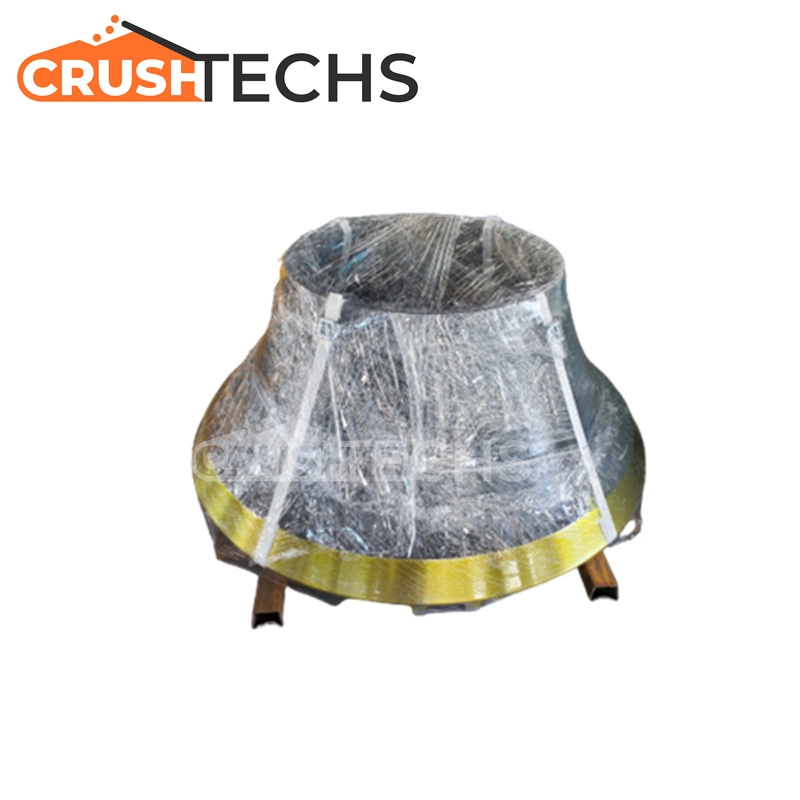 Cone Crusher Wear Parts High Mangnese Mantle Cone CS 110