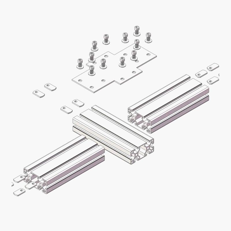 Msr 4590 Crossjoining Plate for Aluminium Profile Extrusion Manufacturer