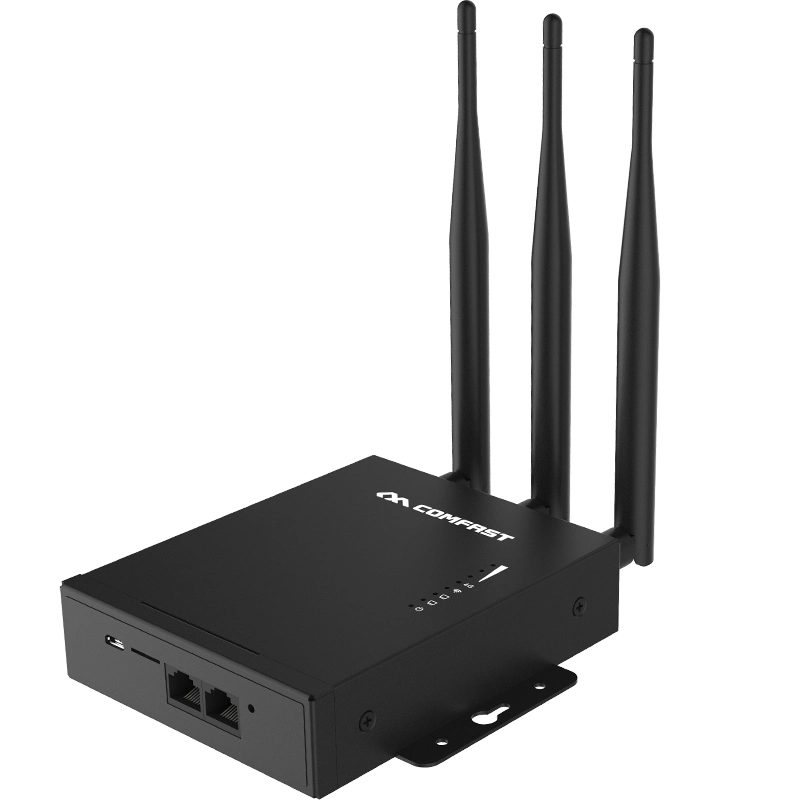 Hotspot Comfast 4G Modem Roteador LTE Piscina antenas externas de 4G LTE 300Mpbs Roteador sem fio com slot para cartão SIM