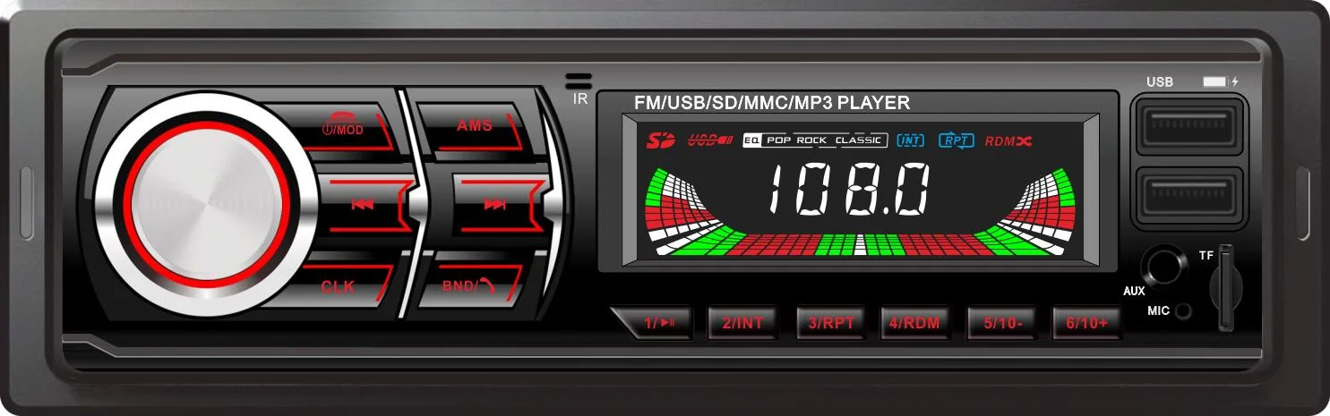 Consumer Electronics DIN unique voiture lecteur MP3 Audio