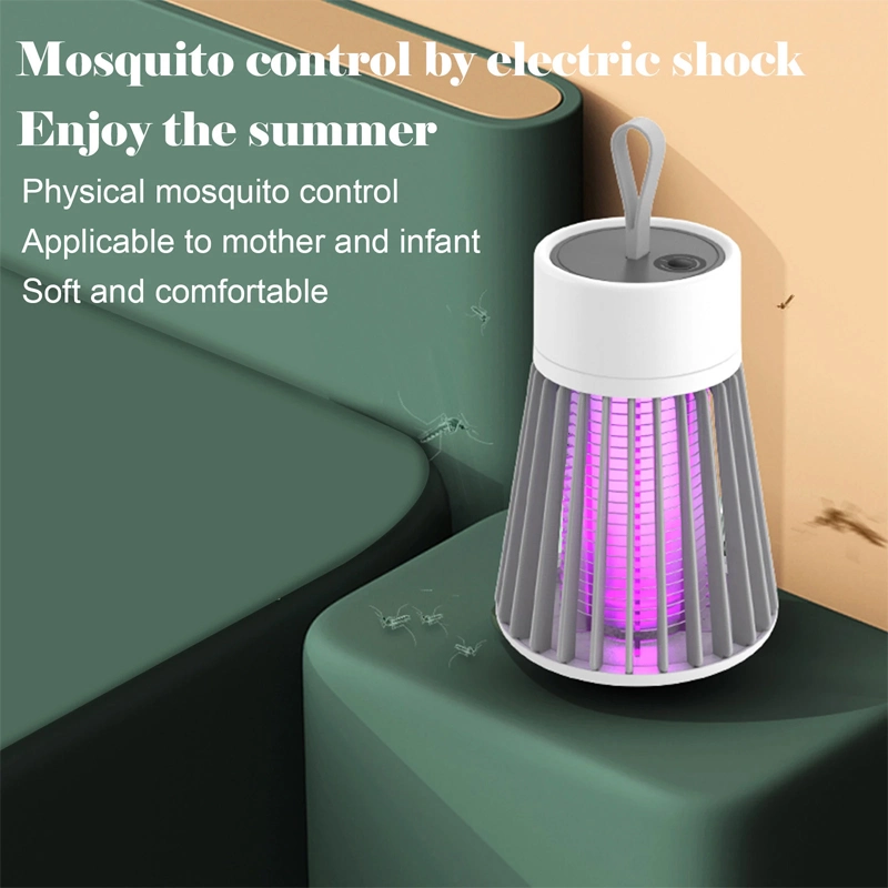 Portable Indoor UV LED Insect Trap USB Charging Electric Mosquito Killer Lamp