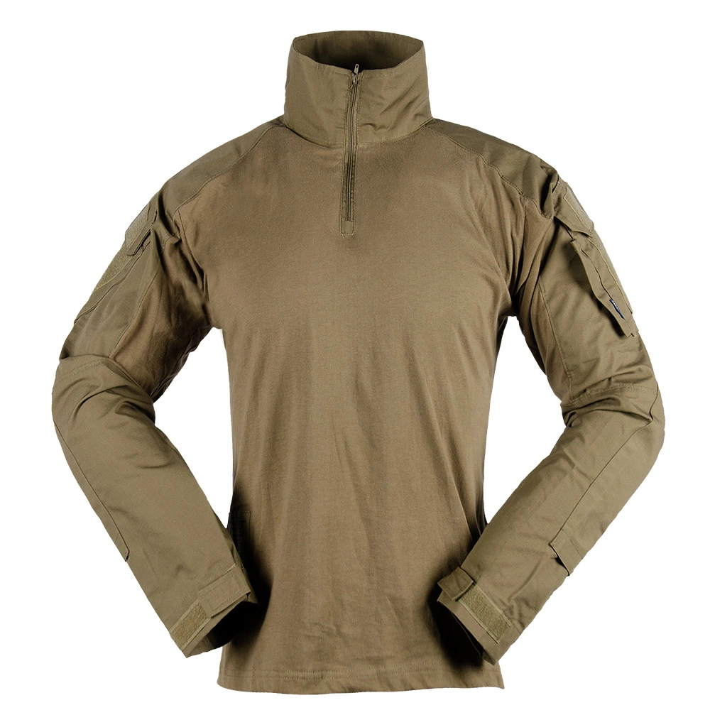 Khaki Outdoor Army style Tactical Uniform Frog Suit