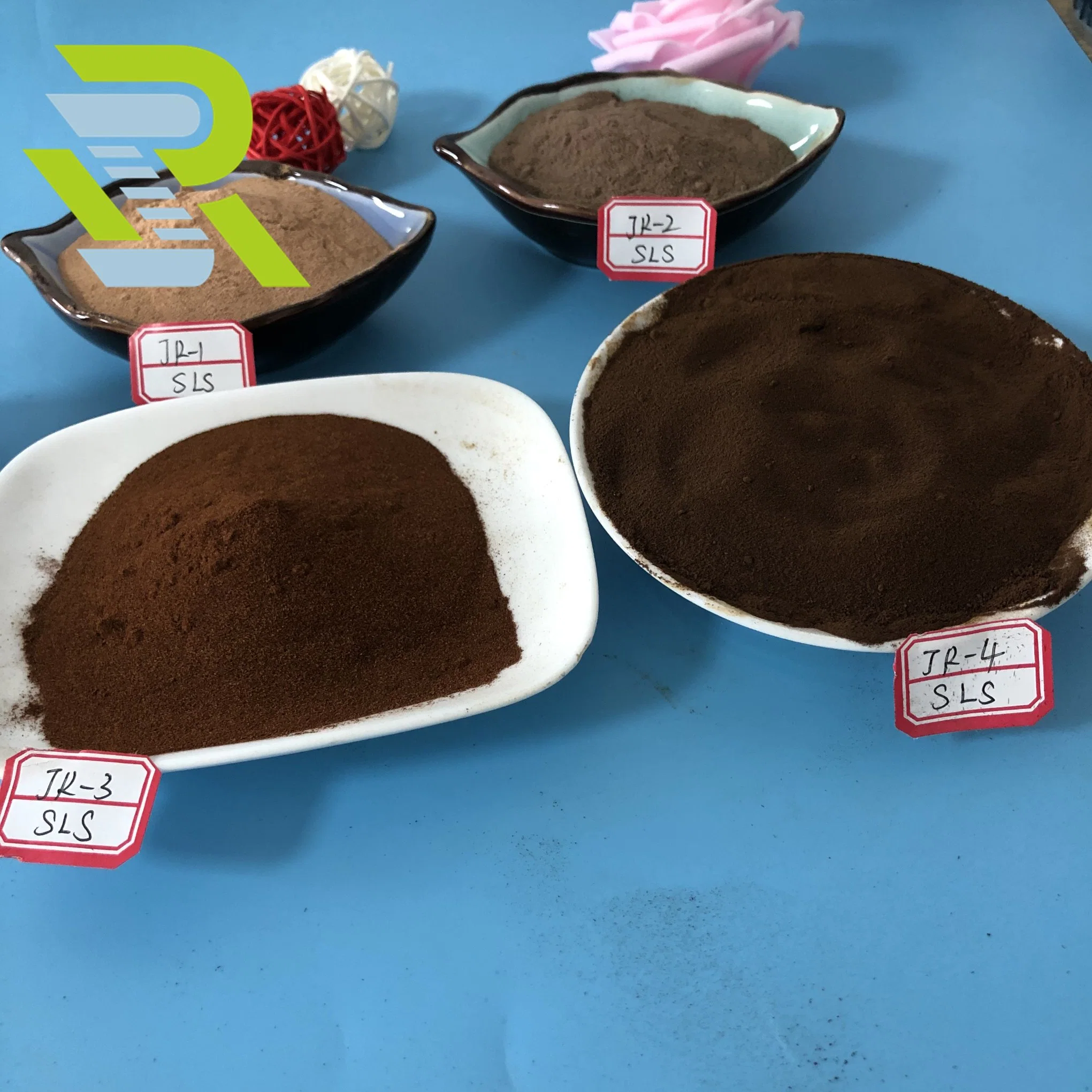 China Proveedor de sodio en polvo marrón Lignosulfonate SLS Dispersante de colorante