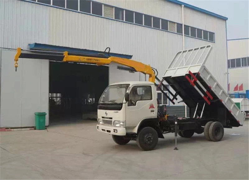 Fournisseur HBQZ Chine 3 tonnes mini grue de levage montés sur camion