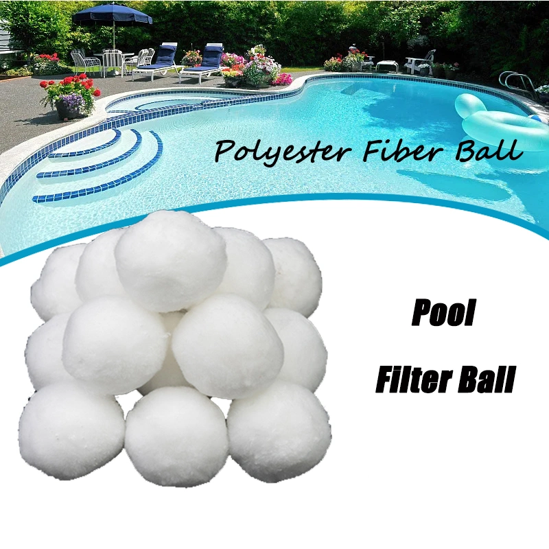 آلات معالجة المياه كرات الألياف Bio Polyester الكرة مرشح ل حمام السباحة