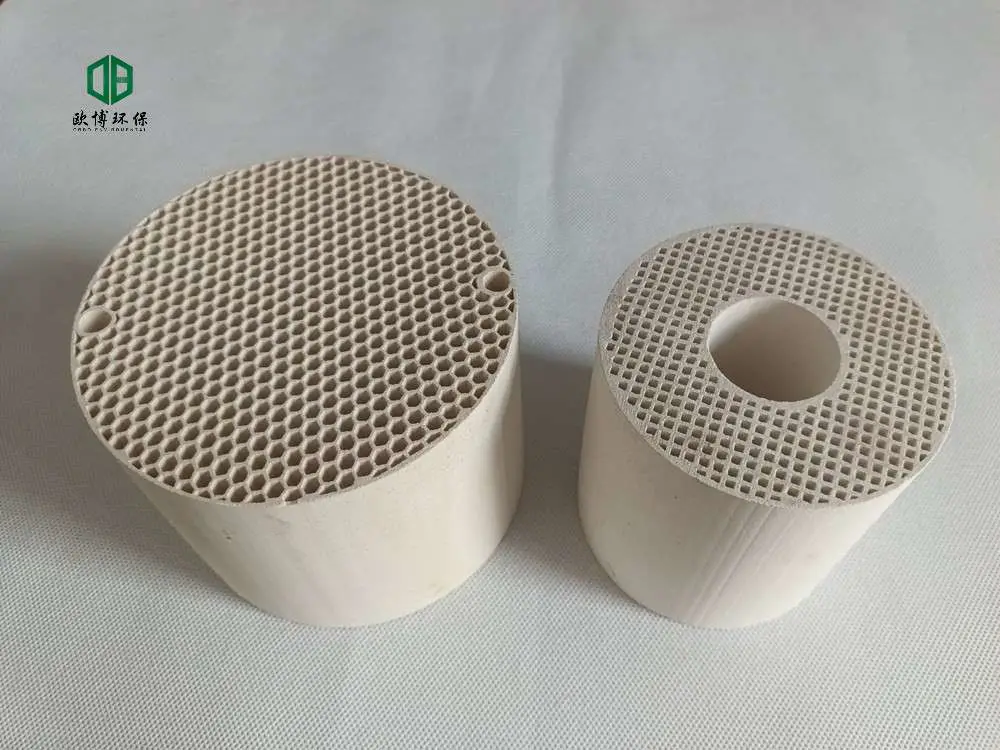 Thermal Exchange Honeycomb Ceramic, Square Hole Thermal Storage Honeycomb Ceramic