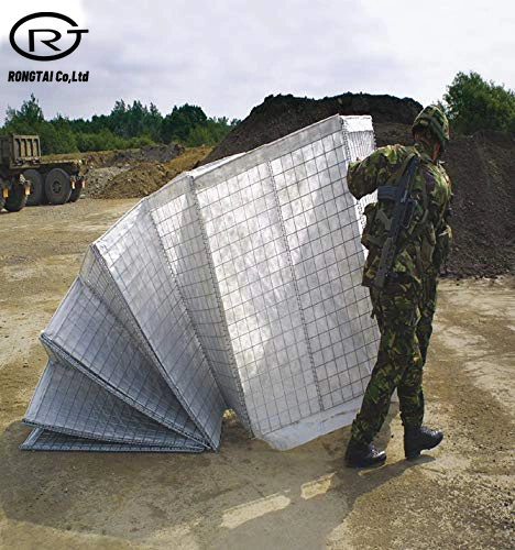 Barrière de sécurité HESCO pour mur de sable