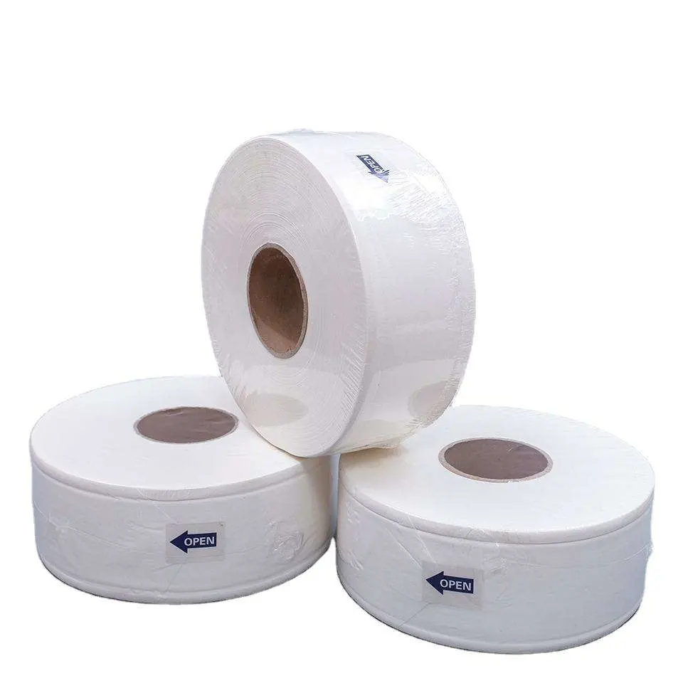Wholesale/Supplier Manufacturers Jumbo Roll Custom 2ply White Box Bamboo Facial Tissue Paper Facial Tissue
