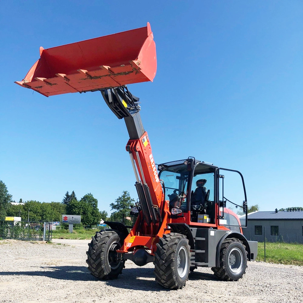 Everun Er2500f 2.5ton Multifunction Front End Small Diesel Bucket Compact Forklift Telescopic Mini Wheel Loader