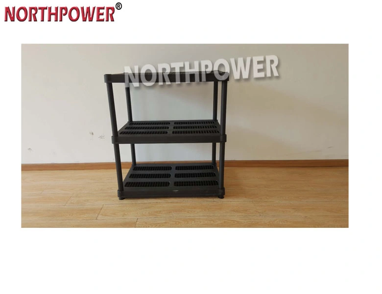 36*24 Inch 3 Tier Heavy Duty Plastic Shelves