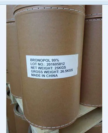 Sinobio Factory suministro de agua Productos químicos para el tratamiento Biocidas Bronopol 99% CAS 52-51-7