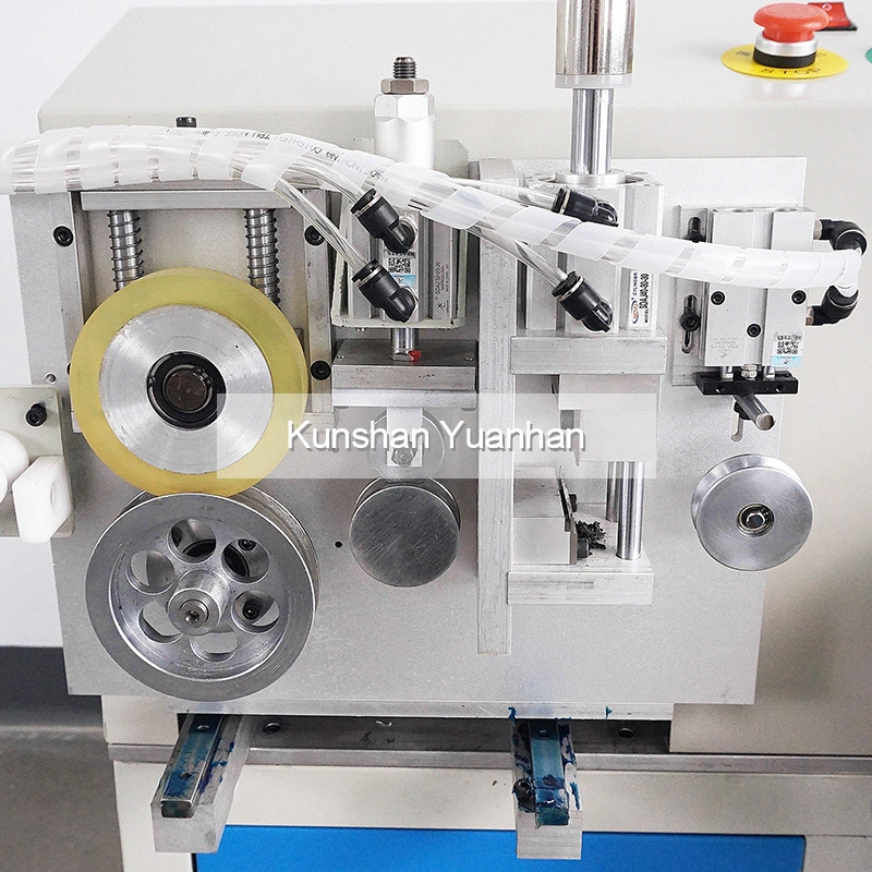 Automatic Cable Wire Measuring Cutting Binding Tying Spool Coil Winding Machine