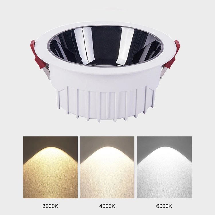 Embedded 7W/10W/15W/20W/30W/40W Downlight Anti-Glare SMD Ceiling Lamp LED Indoor Commercial Lighting