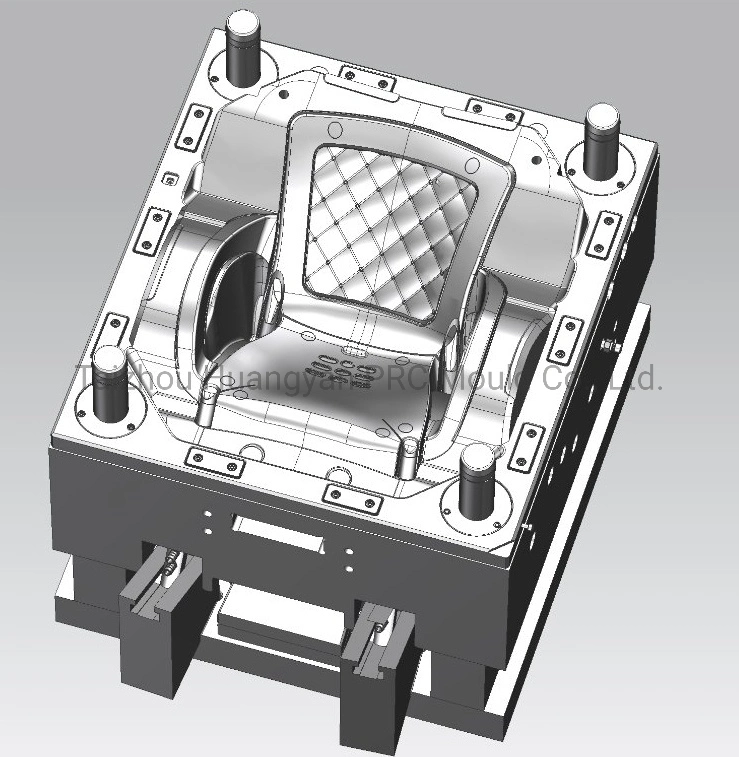 New Design Hot Sell Plastic Injection Furniture Small Baby Kids Children Steel Aluminum Back Insert Changeable Pipe Chair Template Mould