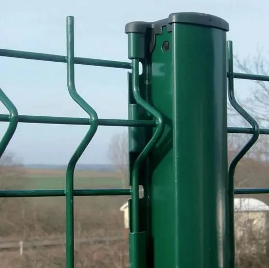 Barrière métallique triangulaire en forme de pêche en forme de poteau Fence filet