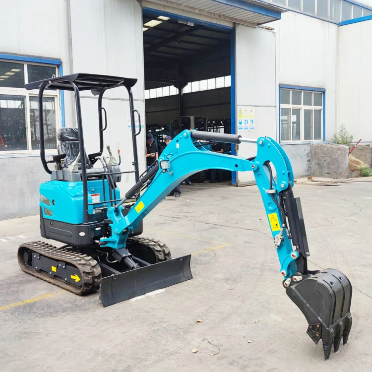 الحفار الهيدروليكي الصغير طراز Qilu Mini Construction Machinery بوزن 2 طن لمدة أوكازيون