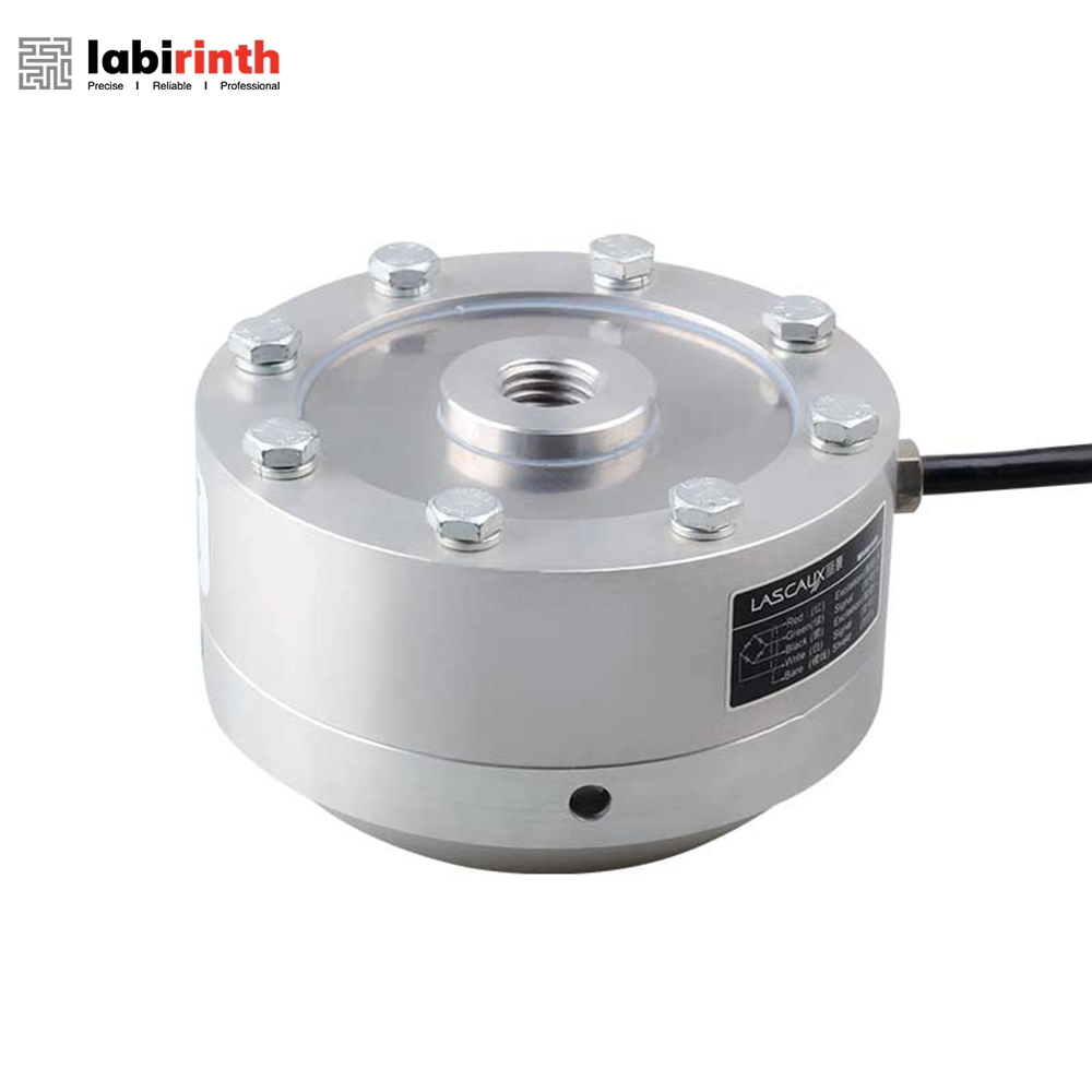 Lcf500 Hot Sales 2.5kn 5kn 10kn 20kn 30kn 50kn 100kn 250kn 450kn Aluminum Alloy Steel Wheel Type Pancake Disk Load Cell for Truck Scales Rail Scales