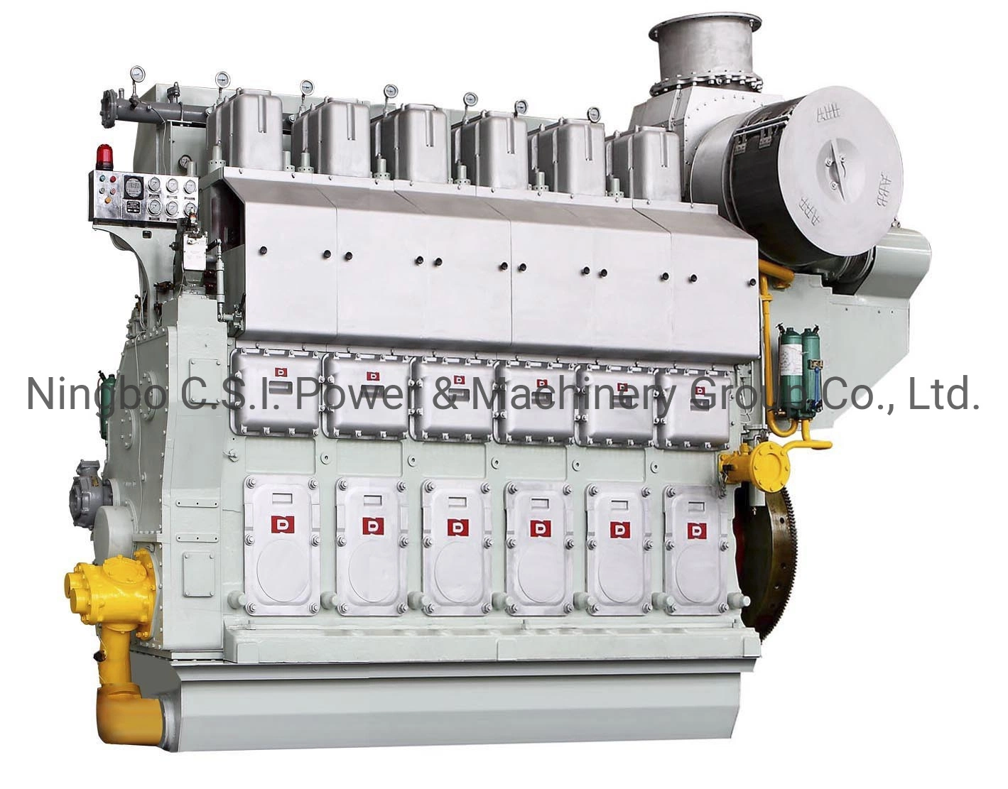 Судовые двигатели серии DN330 со средней скоростью, с дизельным двигателем, мазутом, природным газом, двойным топливом, запасные части двигателя