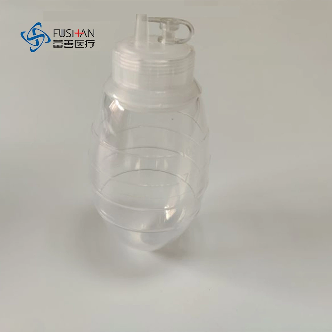 Fushan Factory Medical Silicone Closed Wound Drainage Kit for Pediatric and Adult with Drain Tubes and Trocar CE ISO 100cc 200cc