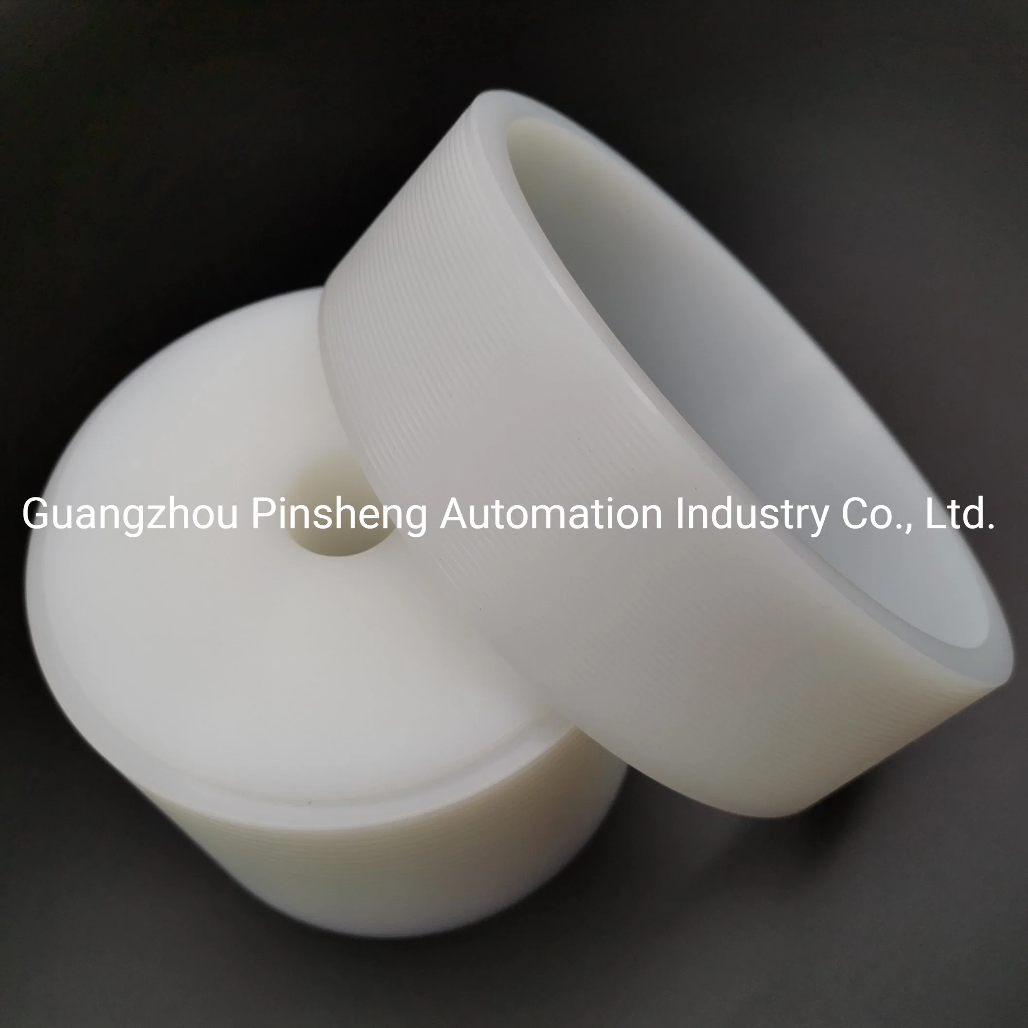 Maquinado CNC de UHMWPE POM Peek Ptef HDPE Ultra-High molinete dividido de polietileno de peso molecular