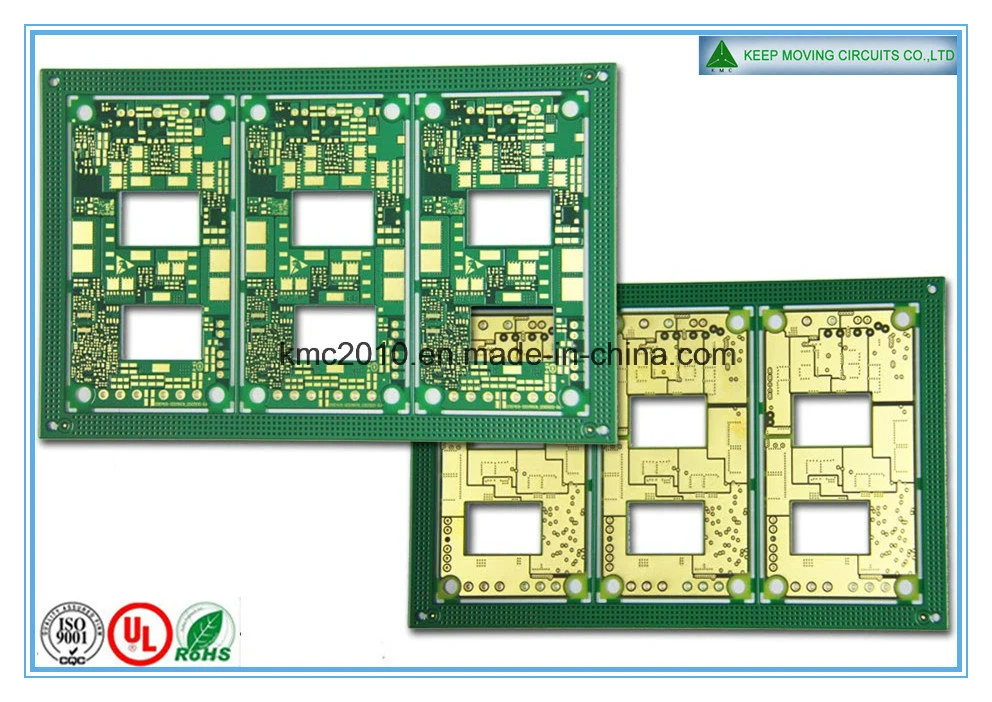 Multilayer Fr4 PCB Circuit with Immersion Gold (CIT/BGA)