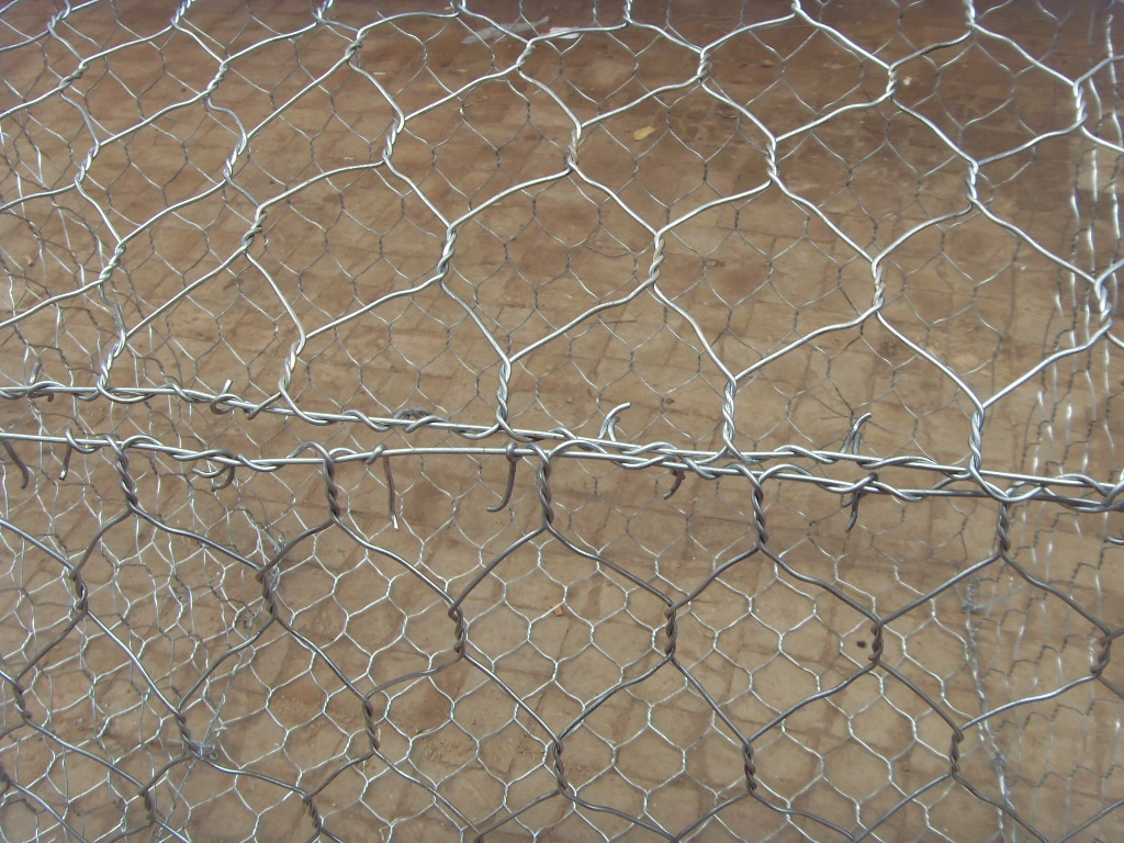 Red hexagonal Flor trenzados Net/ La cría de animales la malla de alambre