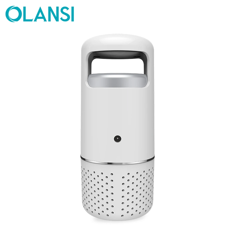 Olansi Ionic Mini Car Air Cleaner Purifier HEPA Filter USB Charge