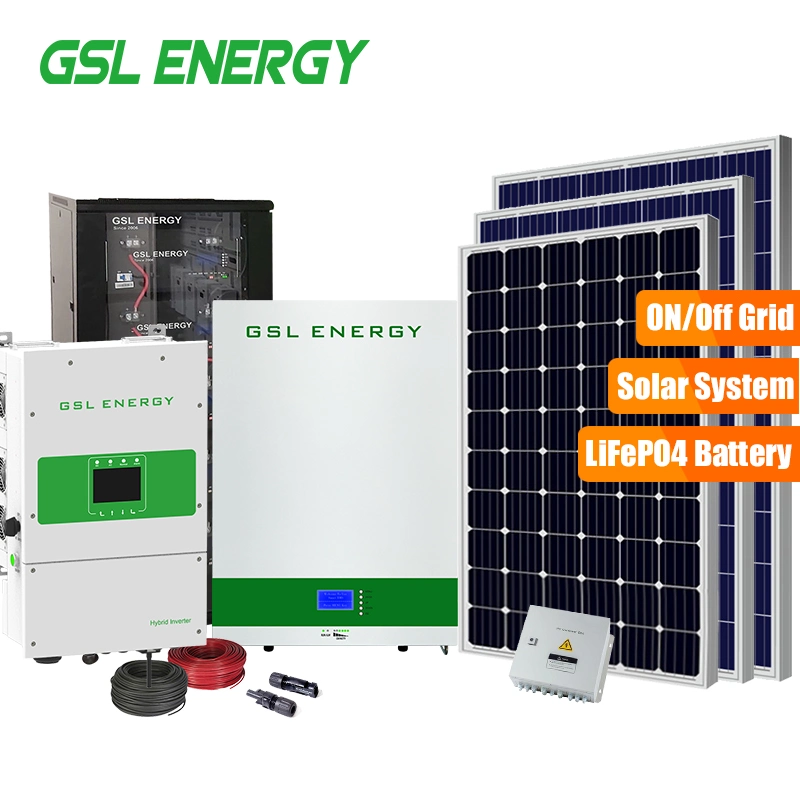 Factory Price 10kw/15kw/20kw Solar System off Grid Hybrid AC Inverter Charge Controller All in One Solar Power System Home