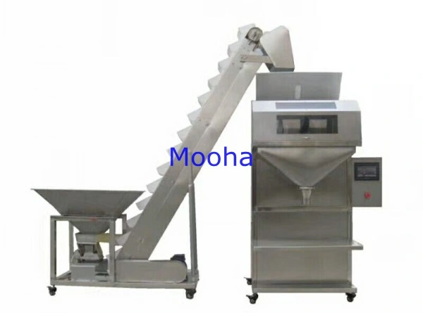 Semi Automatic Granular Tea Rice Beans Weight Dispensing Machine