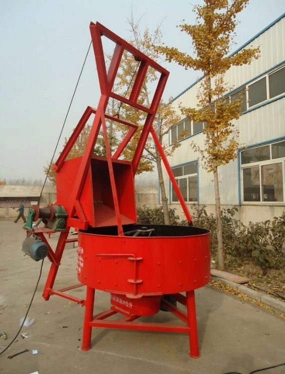 High Capacity Jq350 Electric Vertical Pan Sand/Stone/Cement Blender Concrete Mixer